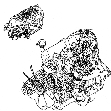Silnik 2.4/2.9 V6 EFI