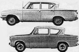 Ford Consul i Ford Anglia