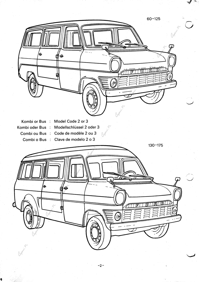 capri.pl Katalog części Ford Transit I informacje