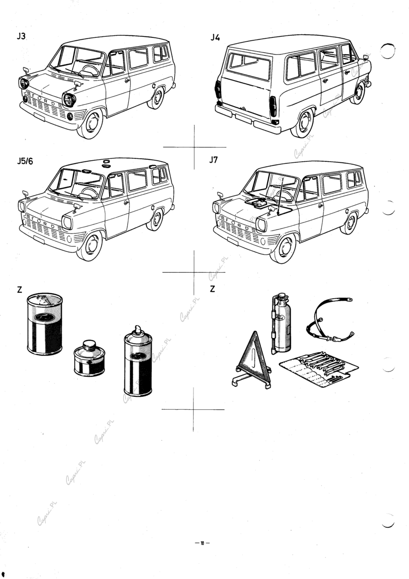 capri.pl Katalog części Ford Transit I informacje