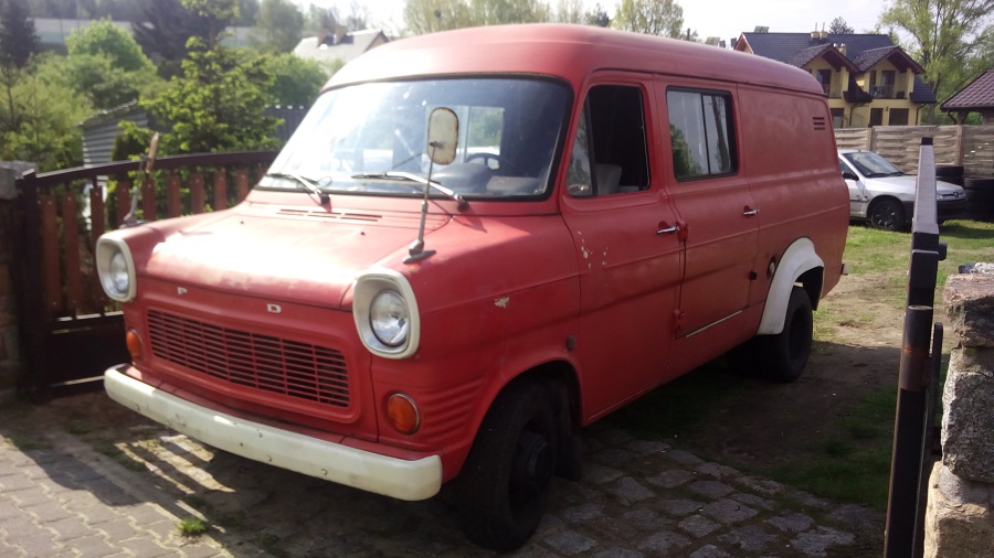 capri.pl docencik12 Ford Transit Mk I 1.7 V4 Koeln 1974