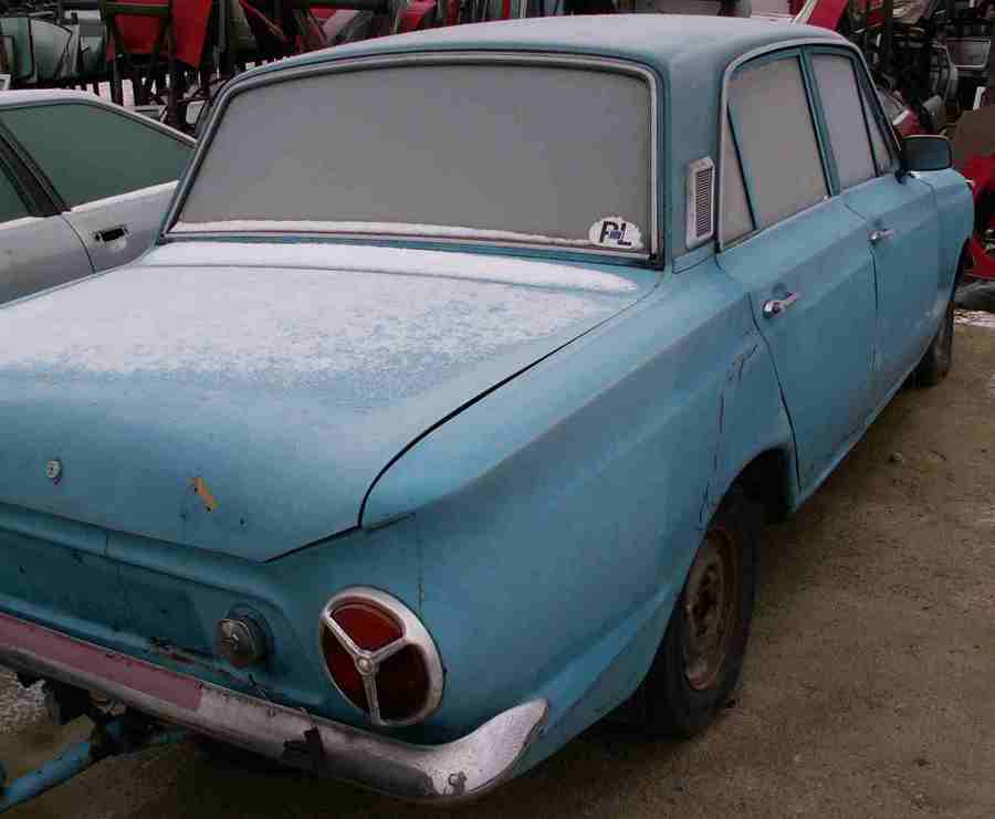 capri.pl skroban Ford Cortina Mk I 1.3 R4 Kent 1964 "złom"